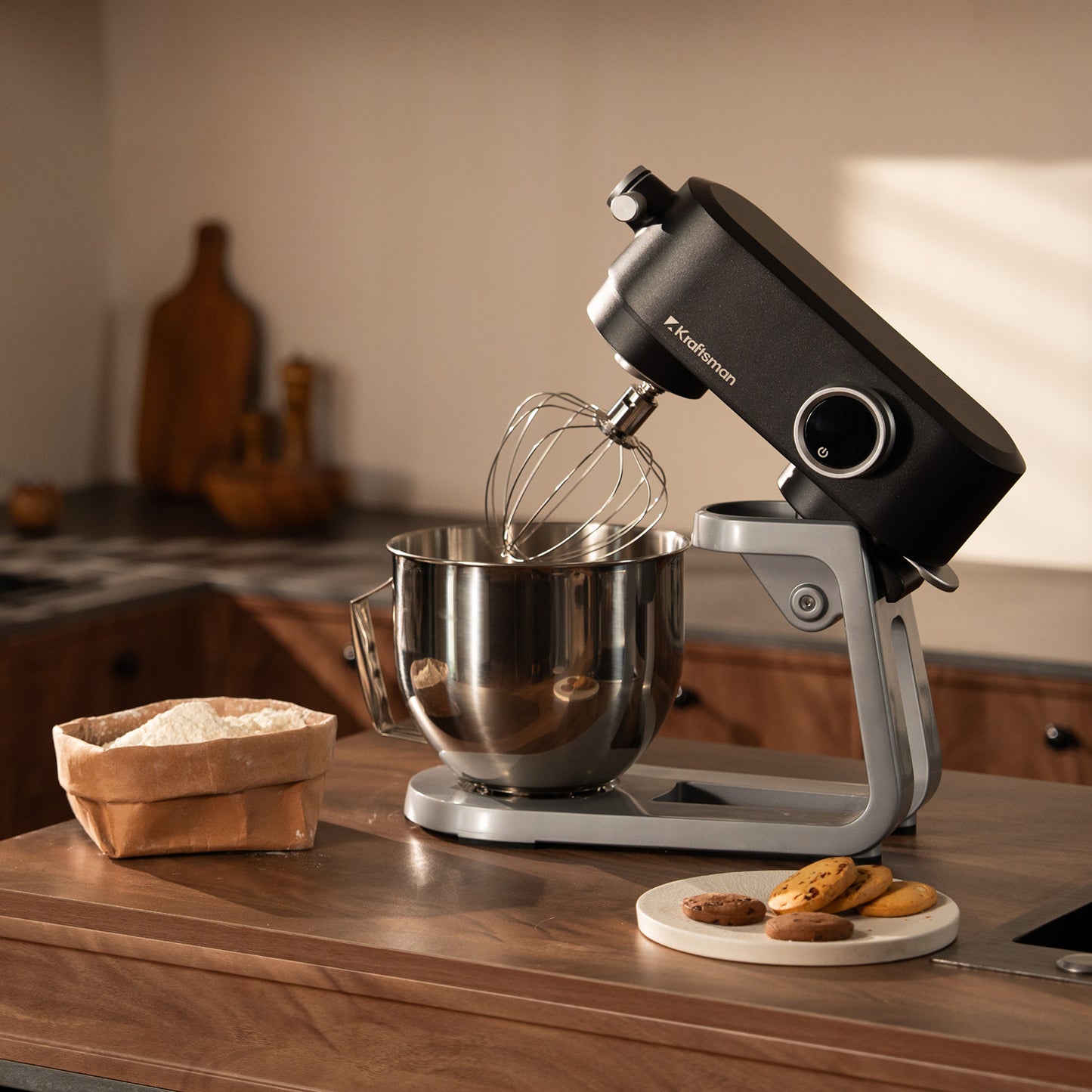 Kraftsman KM50 5.3QT (5L) All-Metal Stand Mixer